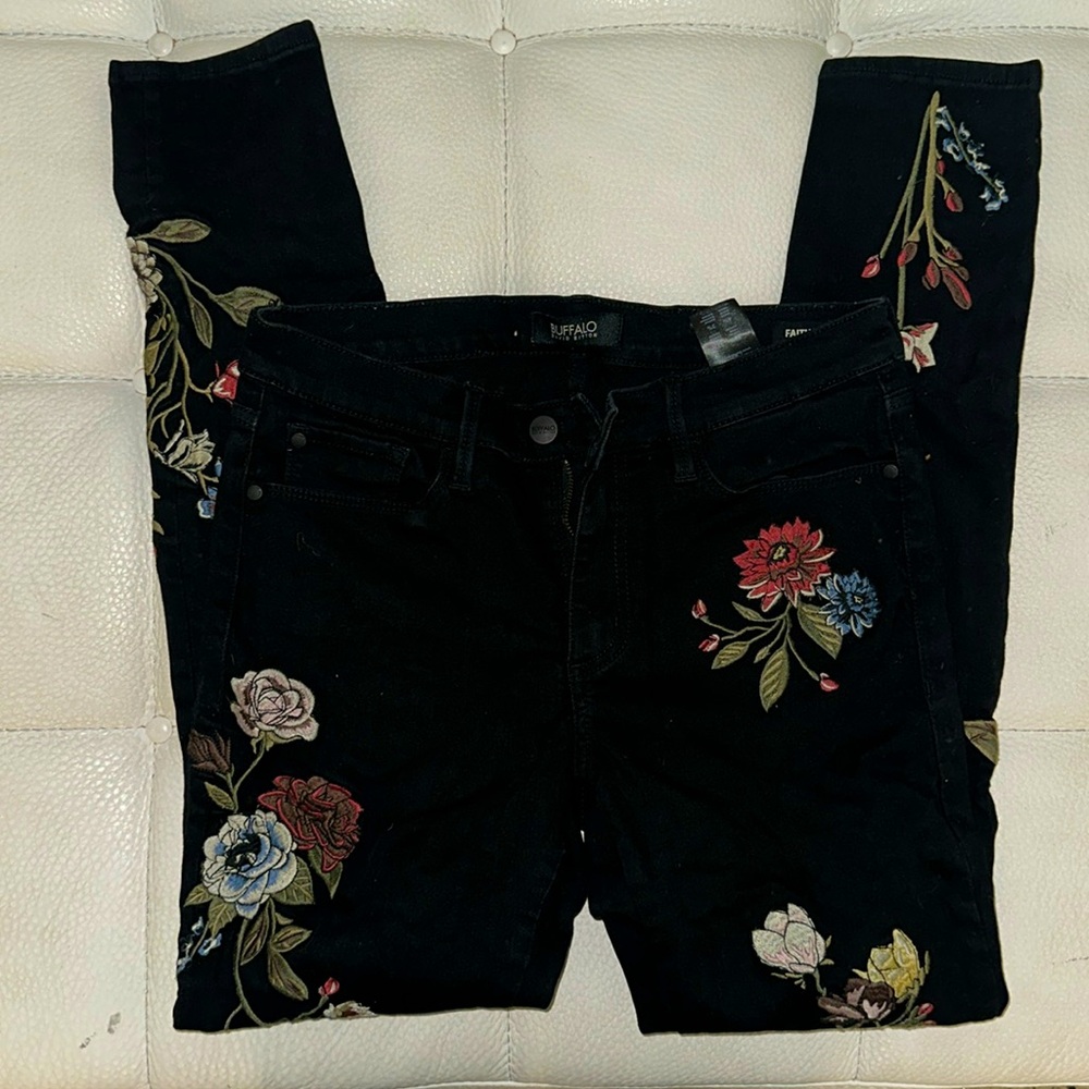 Floral Buffalo Jeans